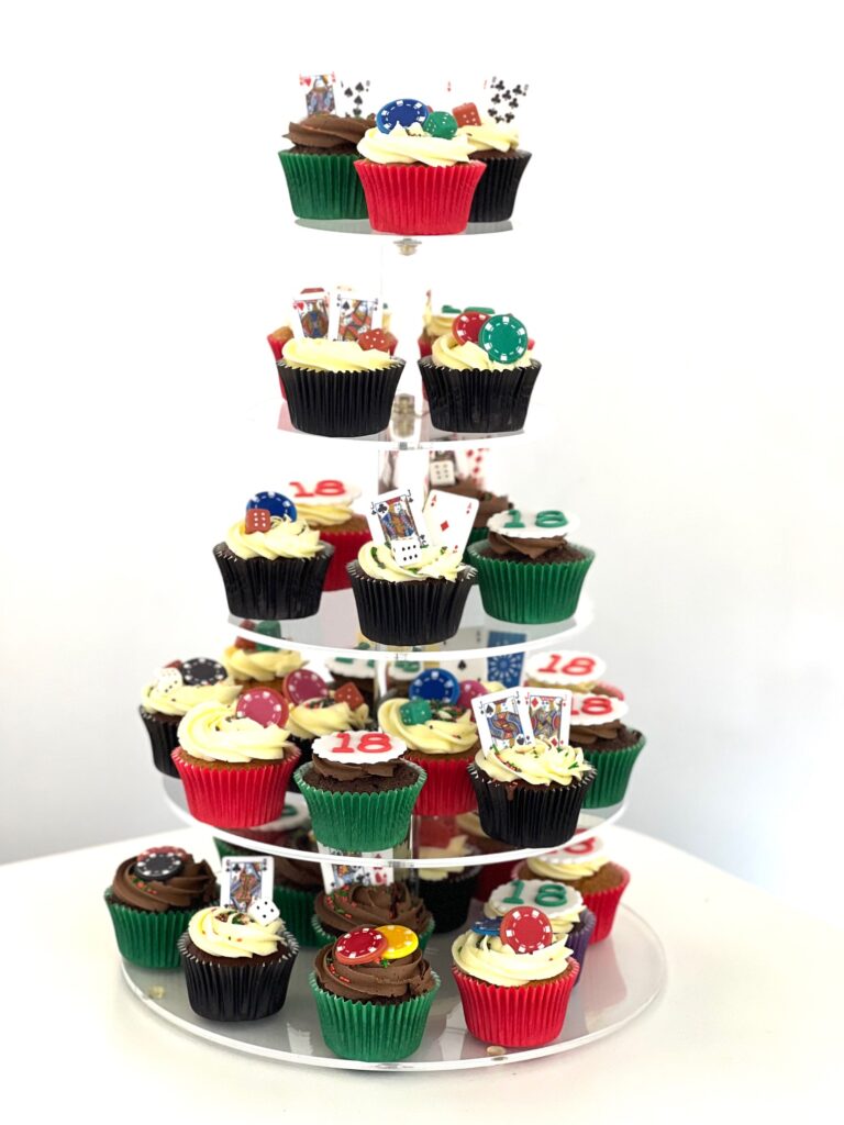Casino cupcakes Made with love Julies Cake Company St Albans